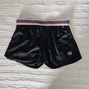 Womens Champion Black Athletic Shorts